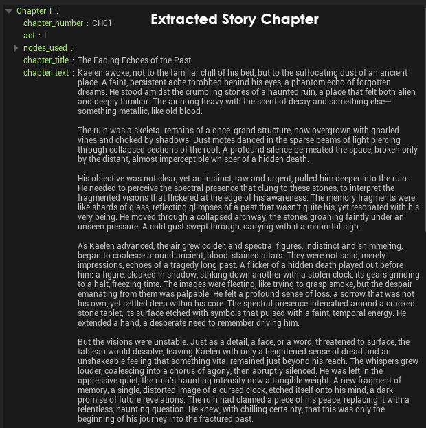 StoryGEN - UI / Preview