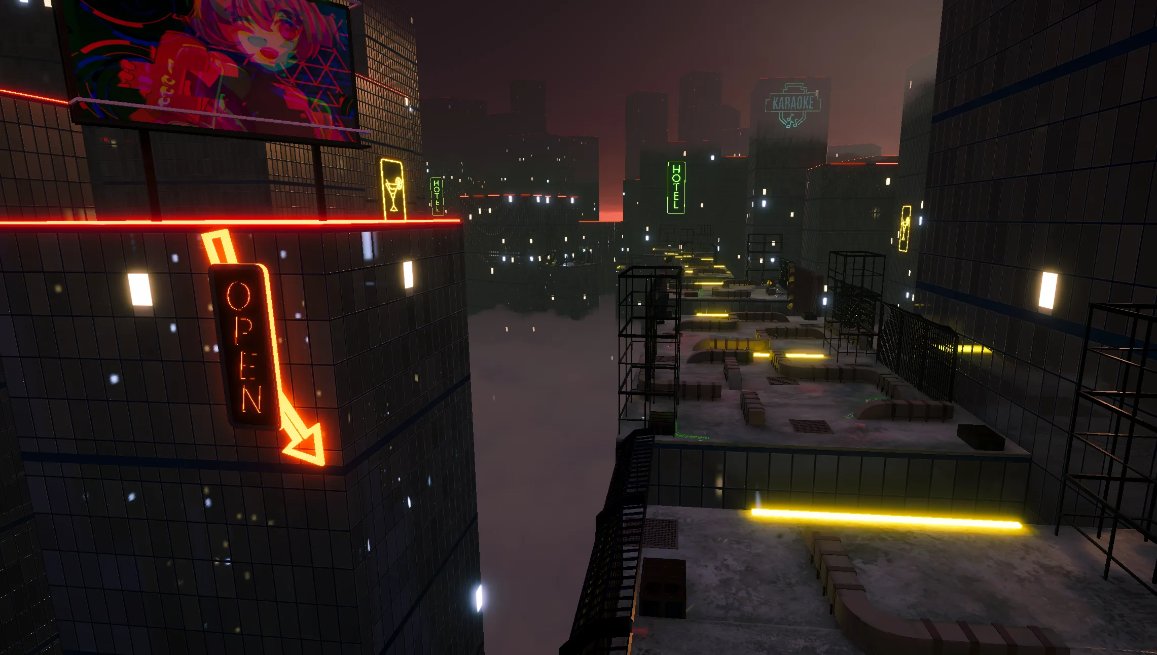 No Rush platforming route